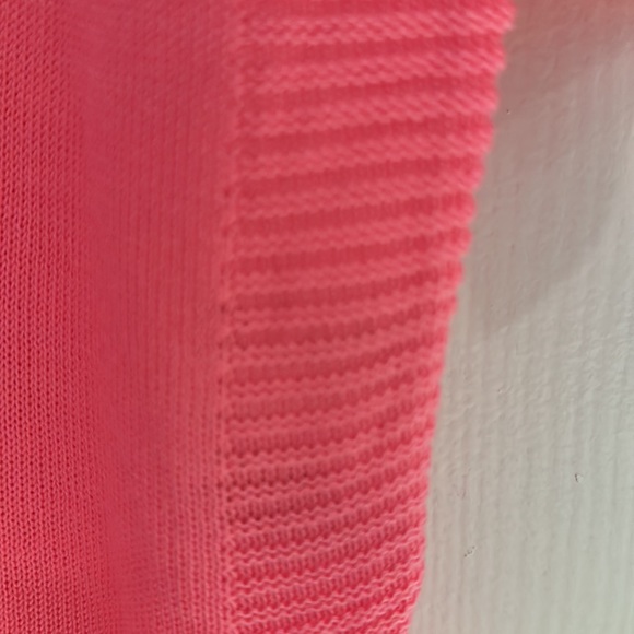 Like New - Lilly Pulitzer girls bright pink sweater - size 12/14 - Picture 5 of 9